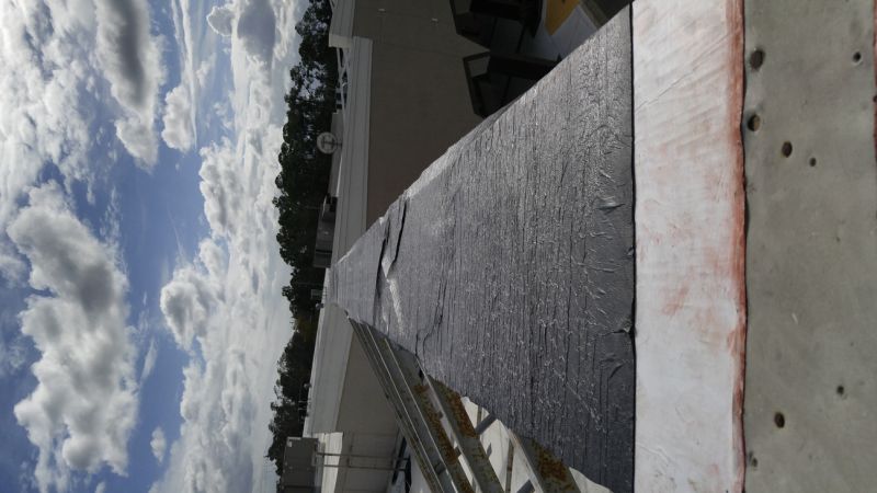 Rubber Roof Repair detail